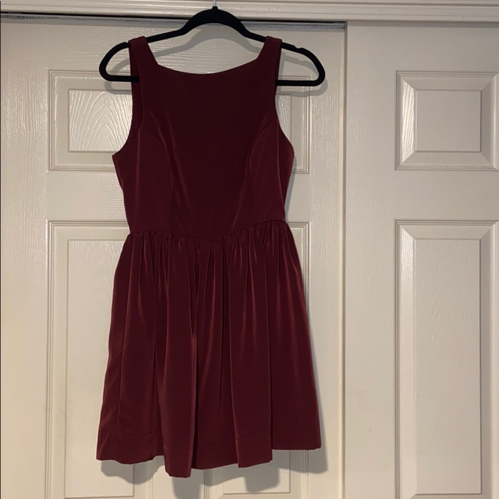 Maroon dress